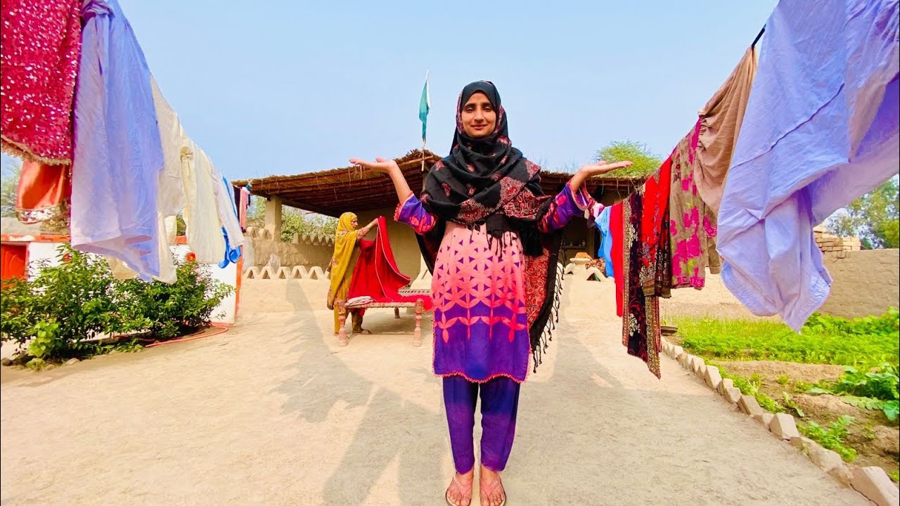 Sardiyon Ke itne sare kapde dhoae || Village Life Mud House Family Vlogs || Happy Village Family