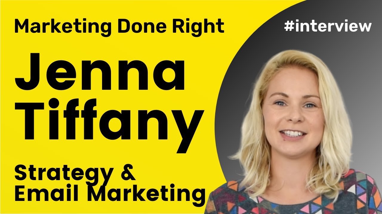 Jenna Tiffany's Interview | Email Marketing & Marketing Strategy | Marketing Done Right | Rui Nunes