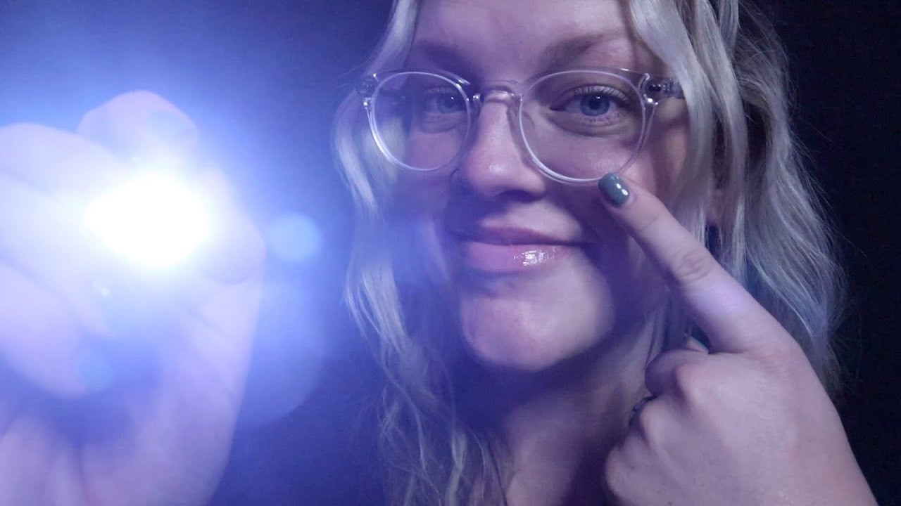 ASMR Bright AF Focus Tests - focus on me, eyes closed light triggers