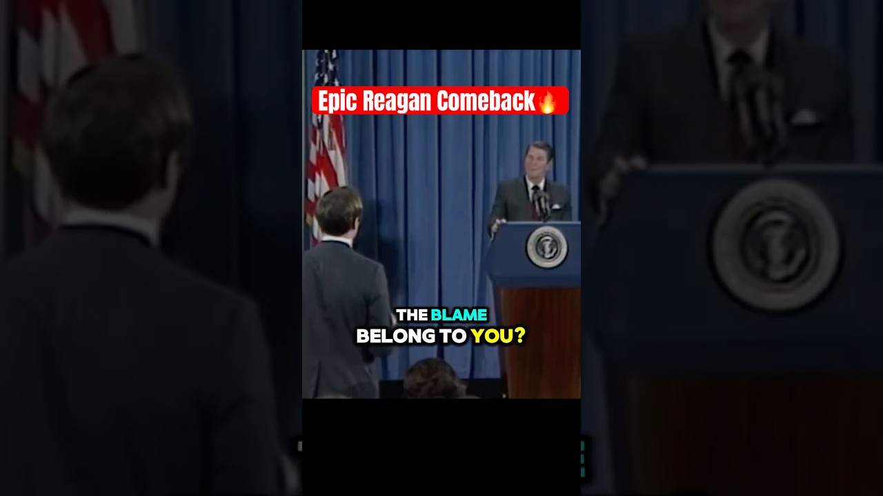 Ronald Reagan&rsquo;s Mic Drop Moment You HAVE to See! 🎤🔥