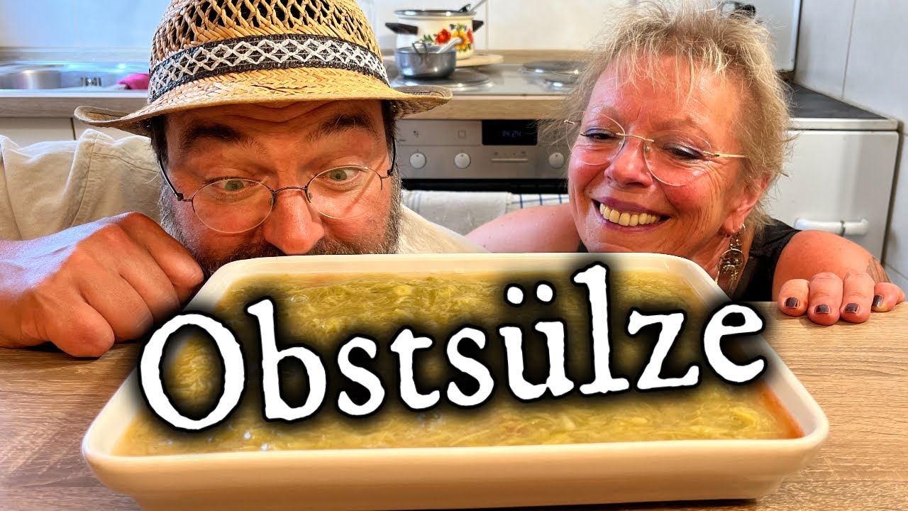 Rhabarber-Sülze 😃 Obstsülzen schnell und einfach selber machen