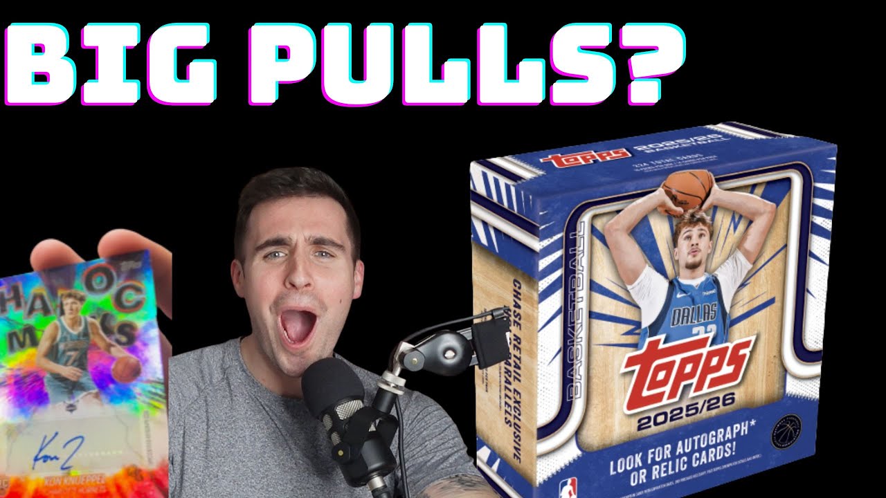 CASE HIT! And I Didn’t Realize It 😂 Opening A Topps 2025-2026 Basketball Jumbo Hobby Box | NBA Cards