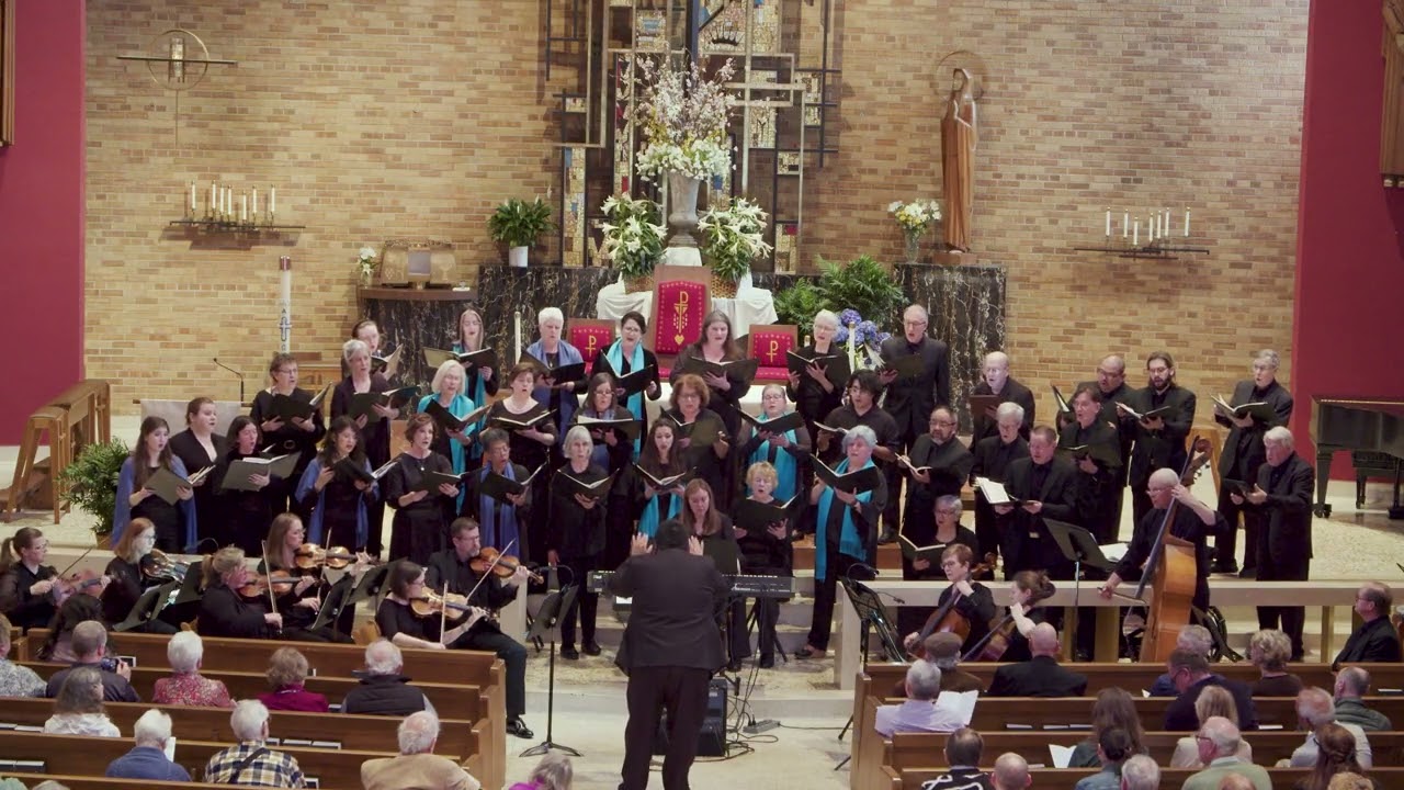 Cantique de Jean Racine by Gabriel Fauré - Performed by the Bach Chamber Choir & Orchestra of Milw.