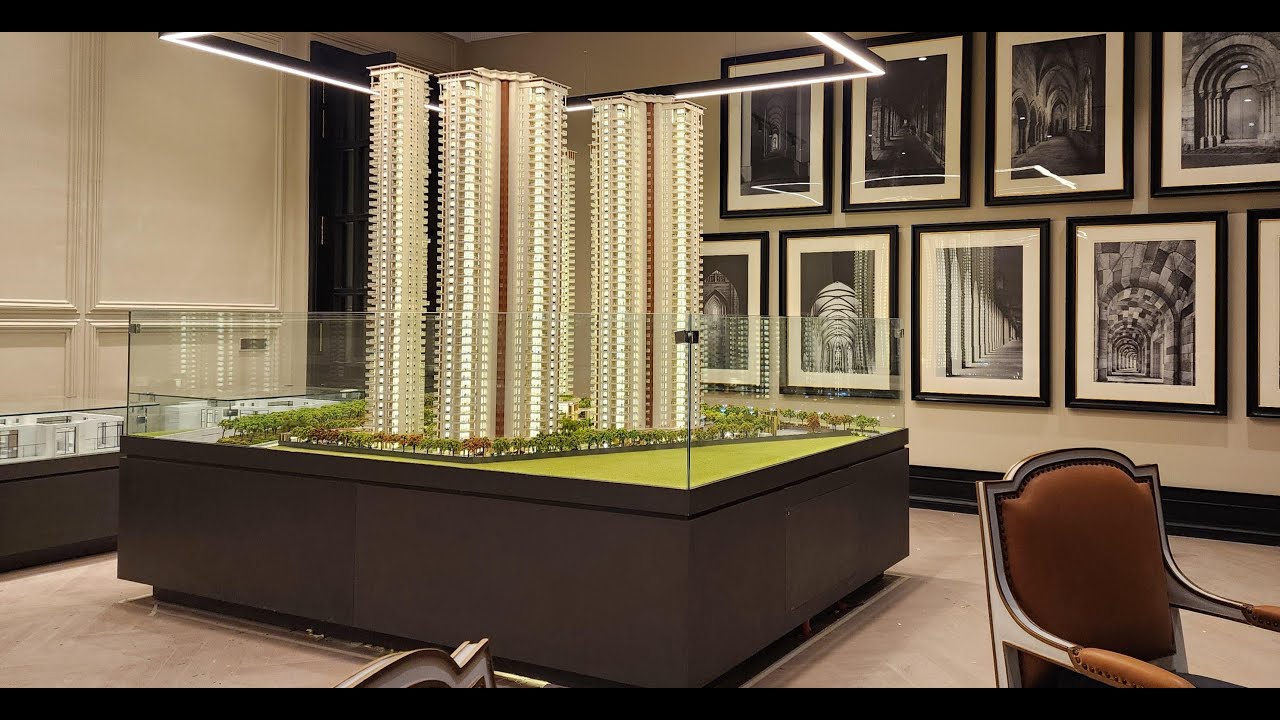 LUXURY IN THE SKY | ARCHITECTURAL MINIATURE SCALE MODEL CRAFTED BY DDZYN360
