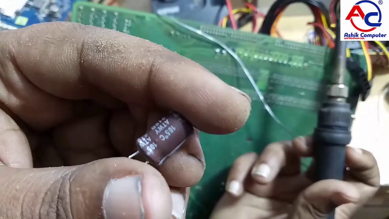 How to repair Intel Dg31PR Motherboard no power | Bangla