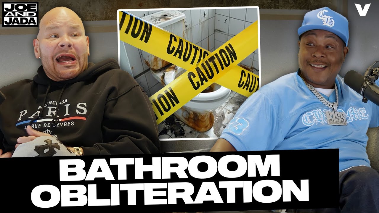 Fat Joe & Jadakiss DERAIL podcast over DESTROYED bathroom at Roc Nation 🤣