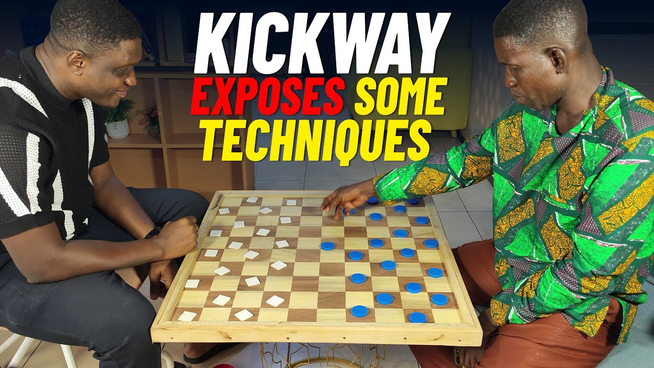 Kickway Shows Basics of Draughts, Traps and Exposes some Techniques in the Game.