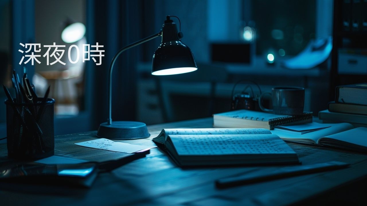 深夜0時、自信がないまま机に向かう人のためのBGM