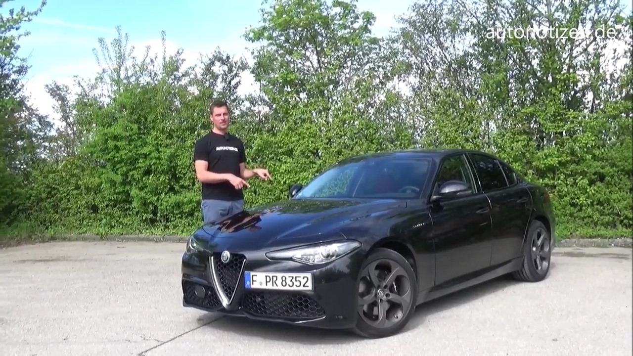 Alfa Romeo Giulia Veloce 2.0 Turbo 2017 Review, Test, Fahrbericht