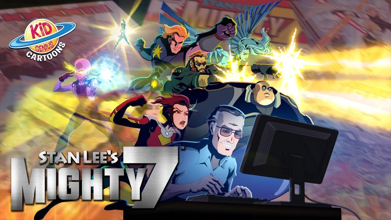 Stan Lee's Mighty 7 Series 1 Trailer | Kid Genius Cartoons