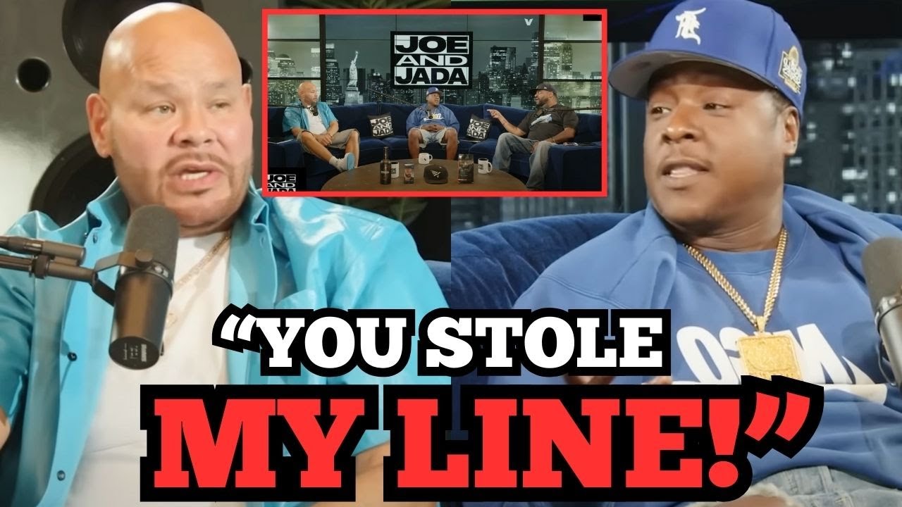 Fat Joe был разоблачён в середине подкаста за кражу рэпа Jadakiss