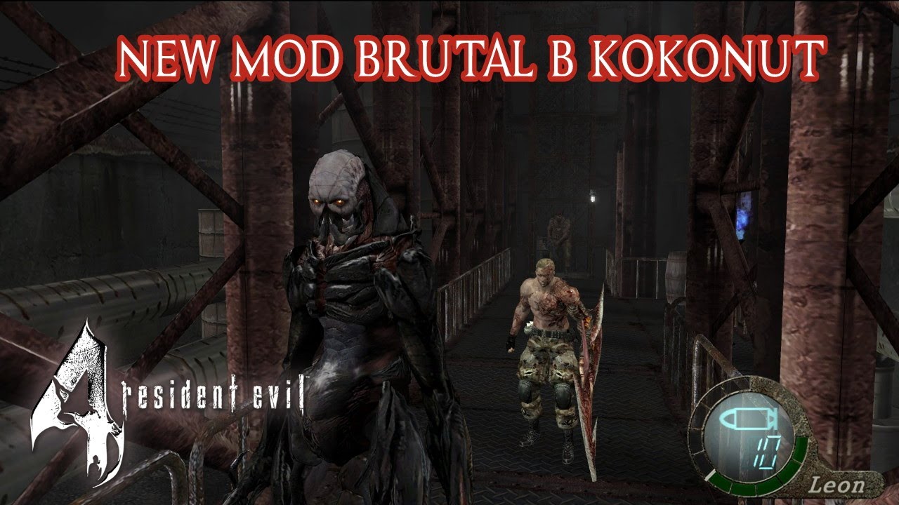 Resident Evil 4 UHD : Mod B Kokonut Revenge New Game Pro #34