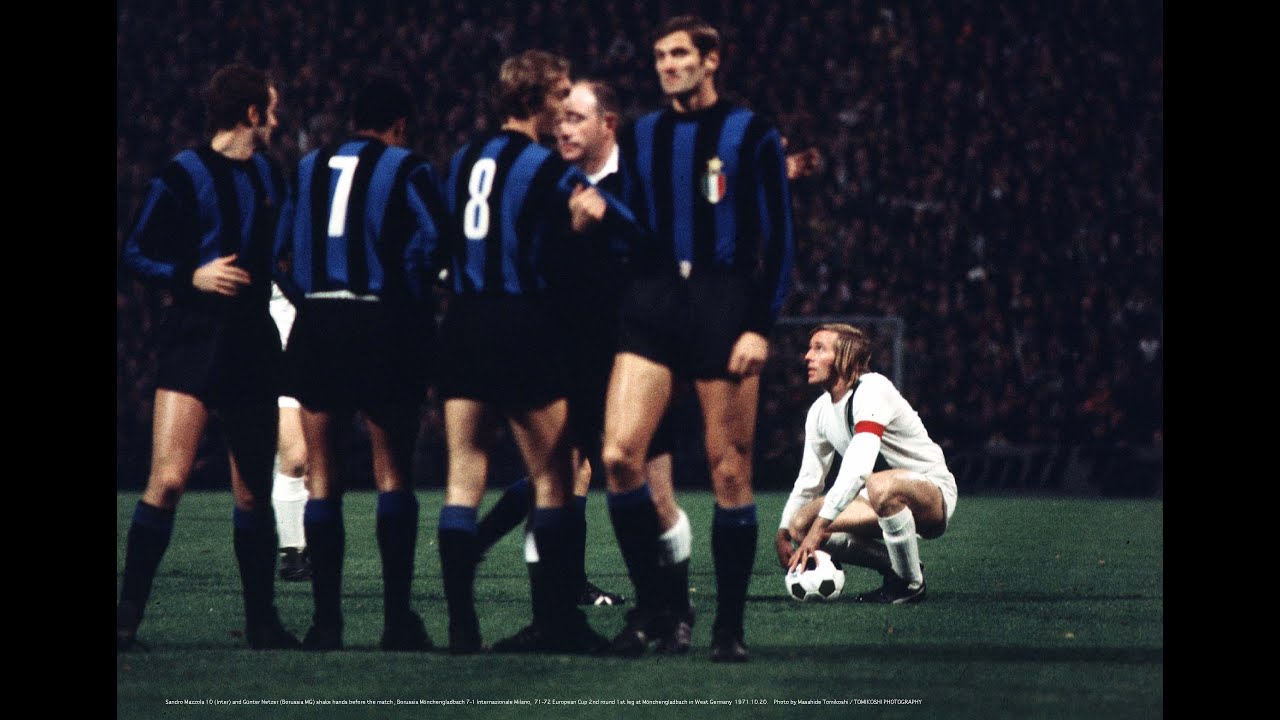 Günter Netzer vs Inter Milan | 1971/72 European Cup | All touches & actions