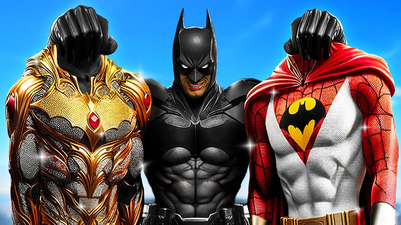 Бэтмен, но у меня слишком много костюмов