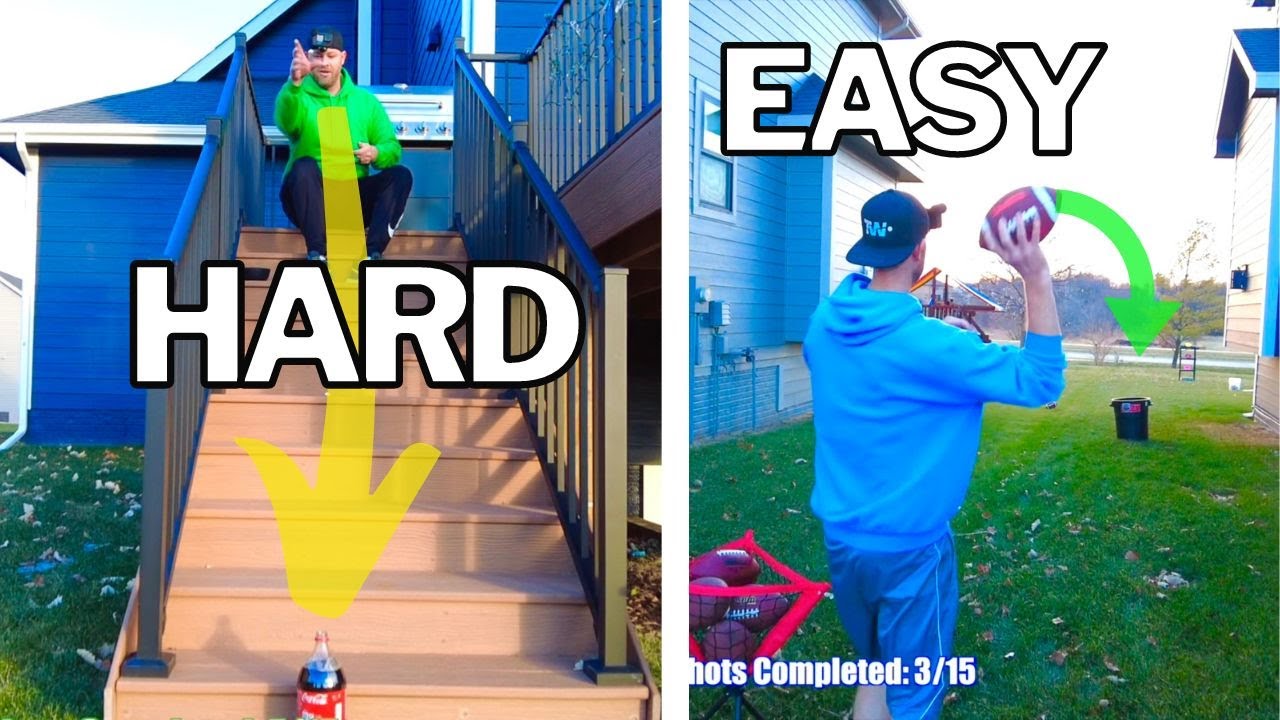 First to Score 15 TRICK SHOTS Wins!