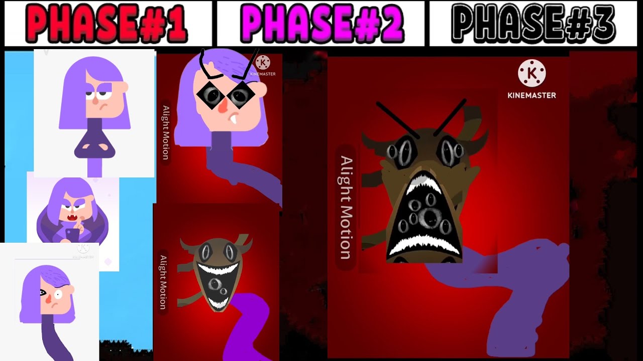All Phases in New Incredibox Sprunki OC of Lily: From Phase 1 to Phase 6