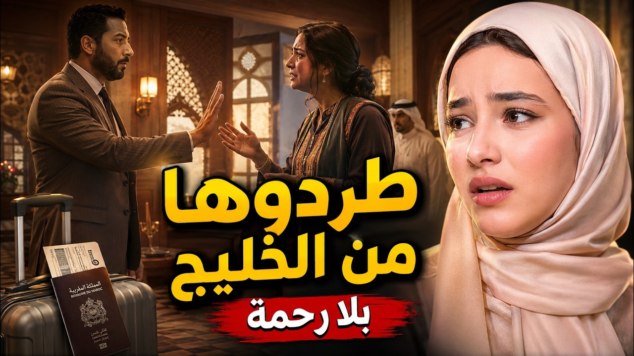 طردوها من الخليج بلا رحمة… ورجعات للمغرب تقلب على خوها اللي ما عمرها شافتو!