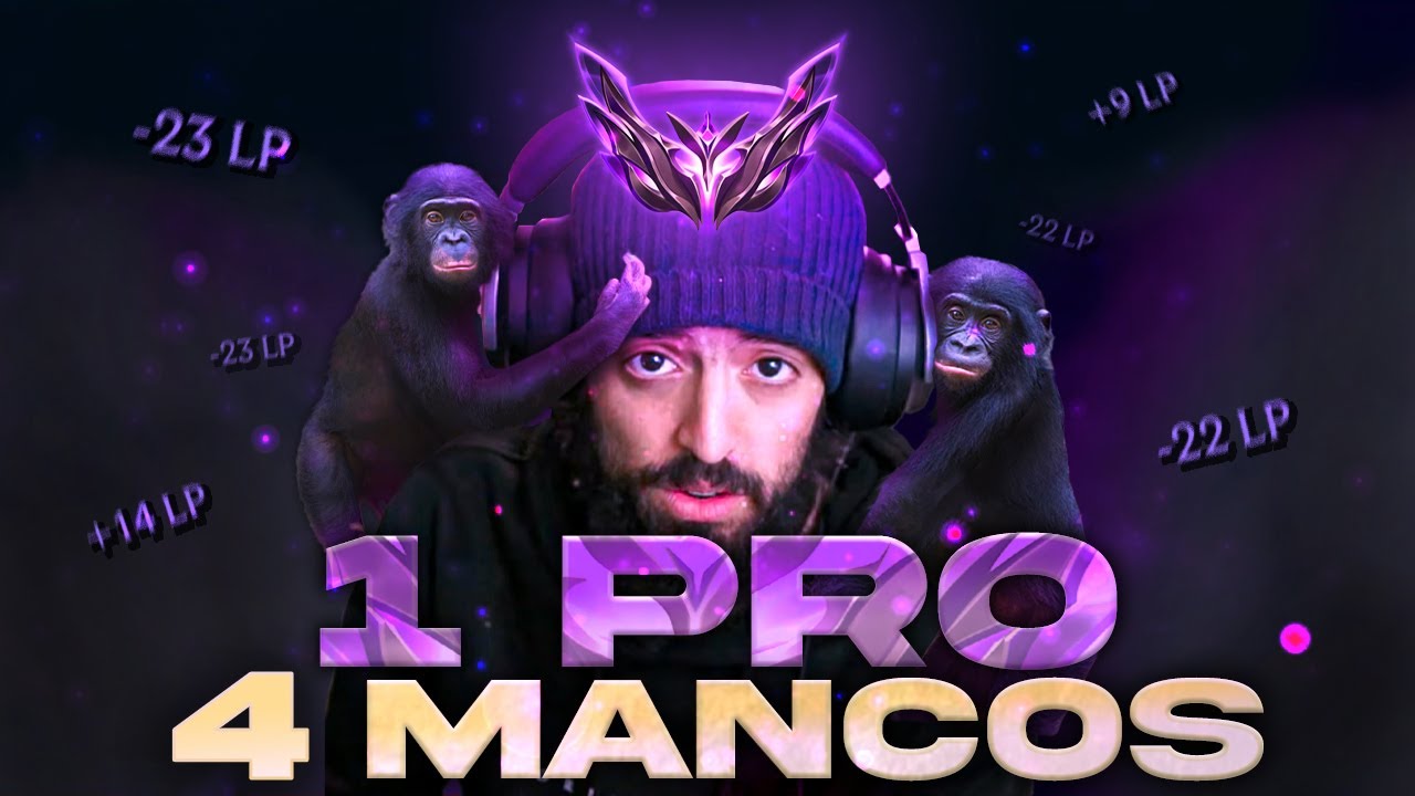 ¡¡1 PRO, 4 MANCOS Y UN DESTINO!! - (14.10) | #leagueoflegends #lol
