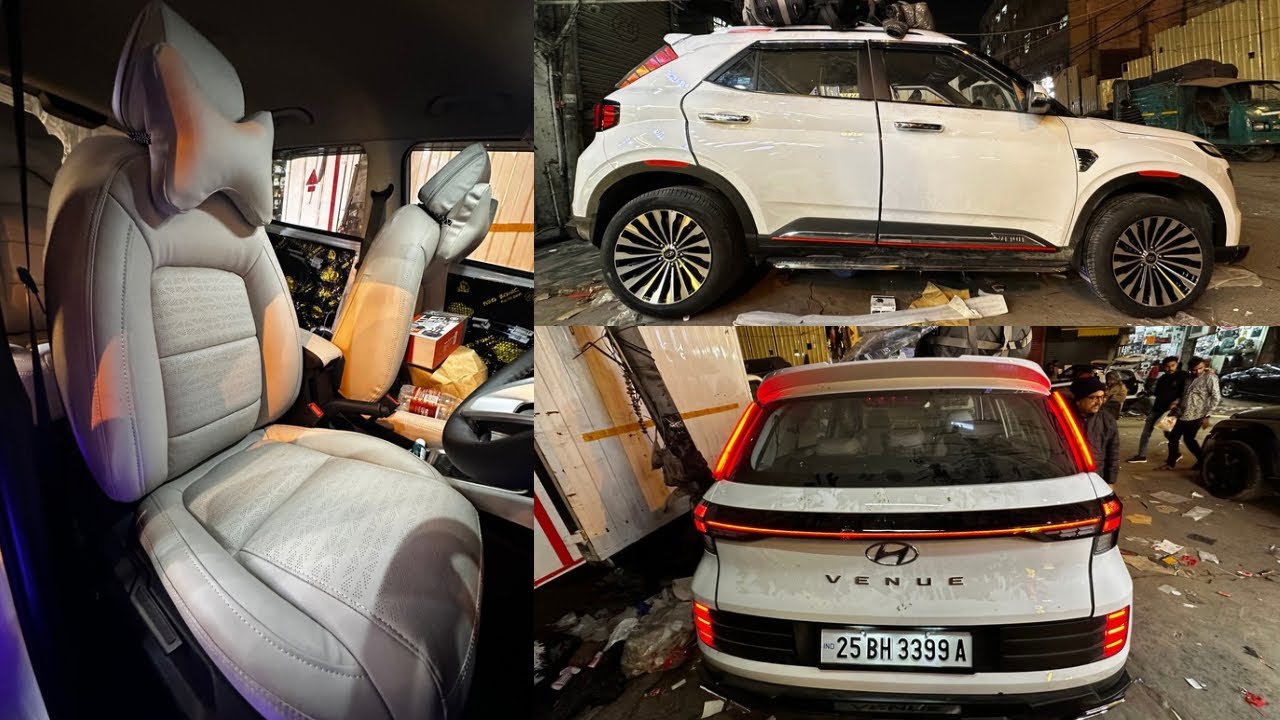 Venue 2025: इस काम के लिए इन्हे Mumbai से Delhi आना पढ़ा 🧐 | New Hyundai Venue Modified |Venue Alloy