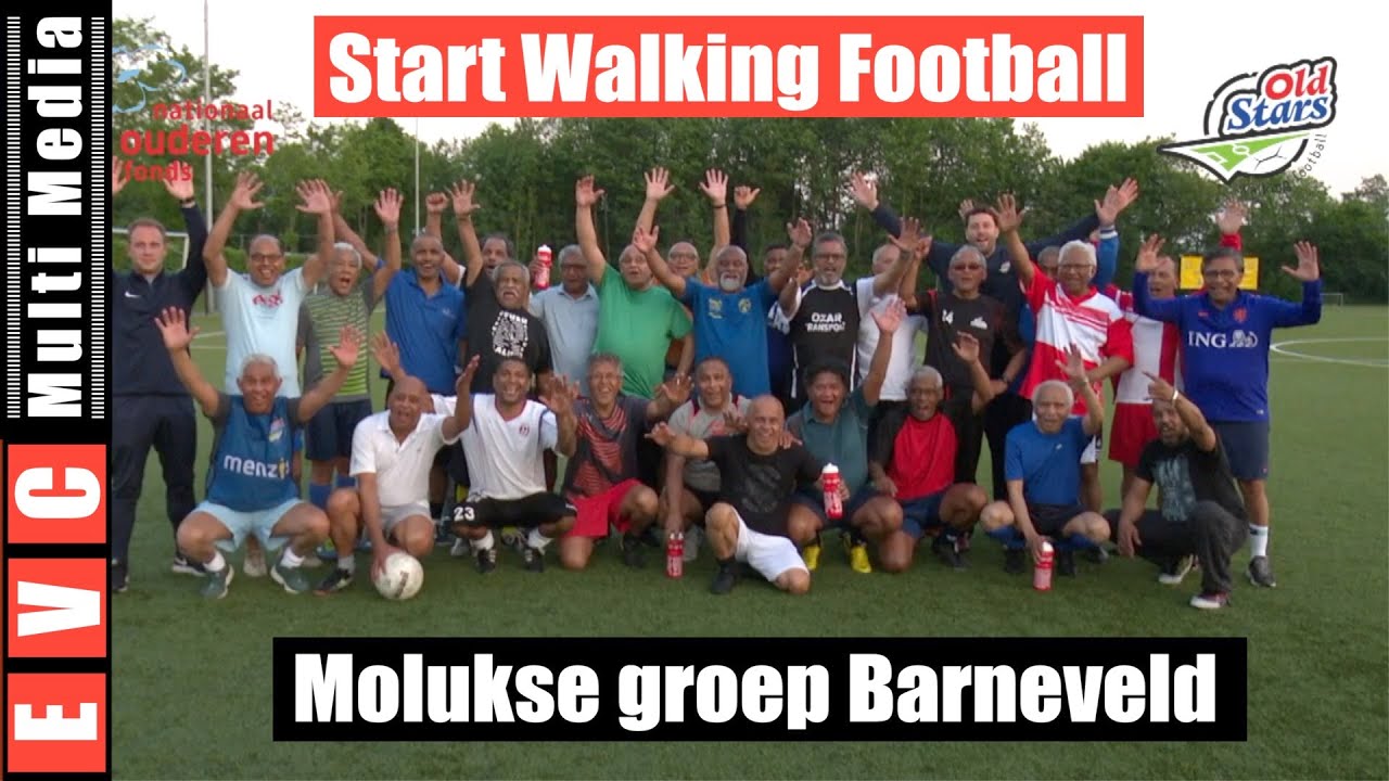 Start Walking Football Molukse OldStars | Barneveld mei 2018