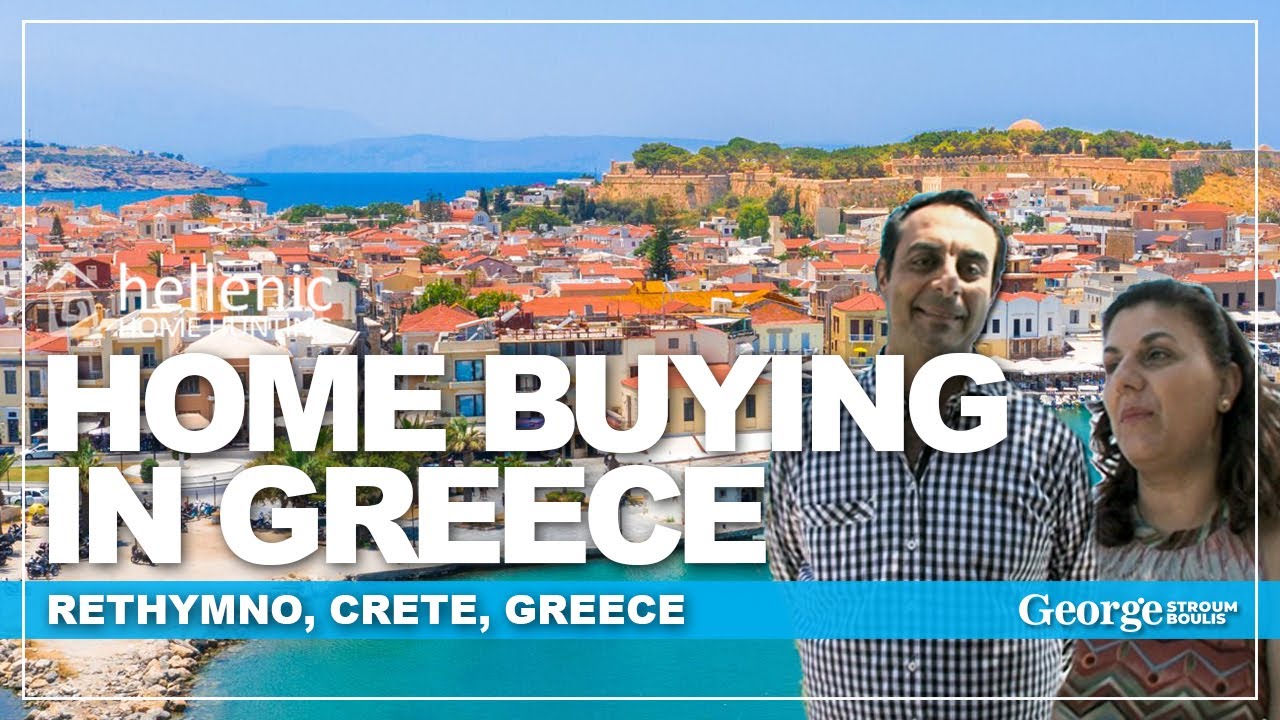 BUYING A HOME IN RETHYMNO, CRETE, GREECE | FULL EPISODE | HELLENIC HOME HUNTING SHOW | STROUMBOULIS