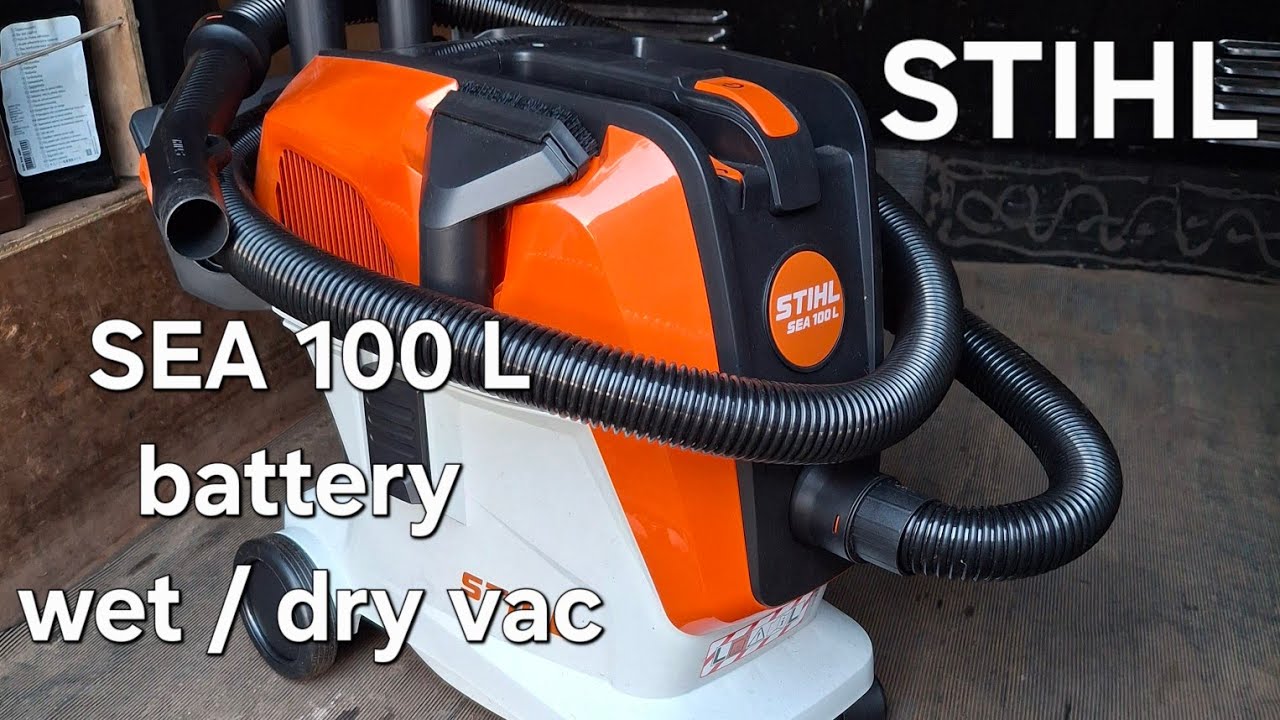 Беспроводной пылесос STIHL для сухой и влажной уборки