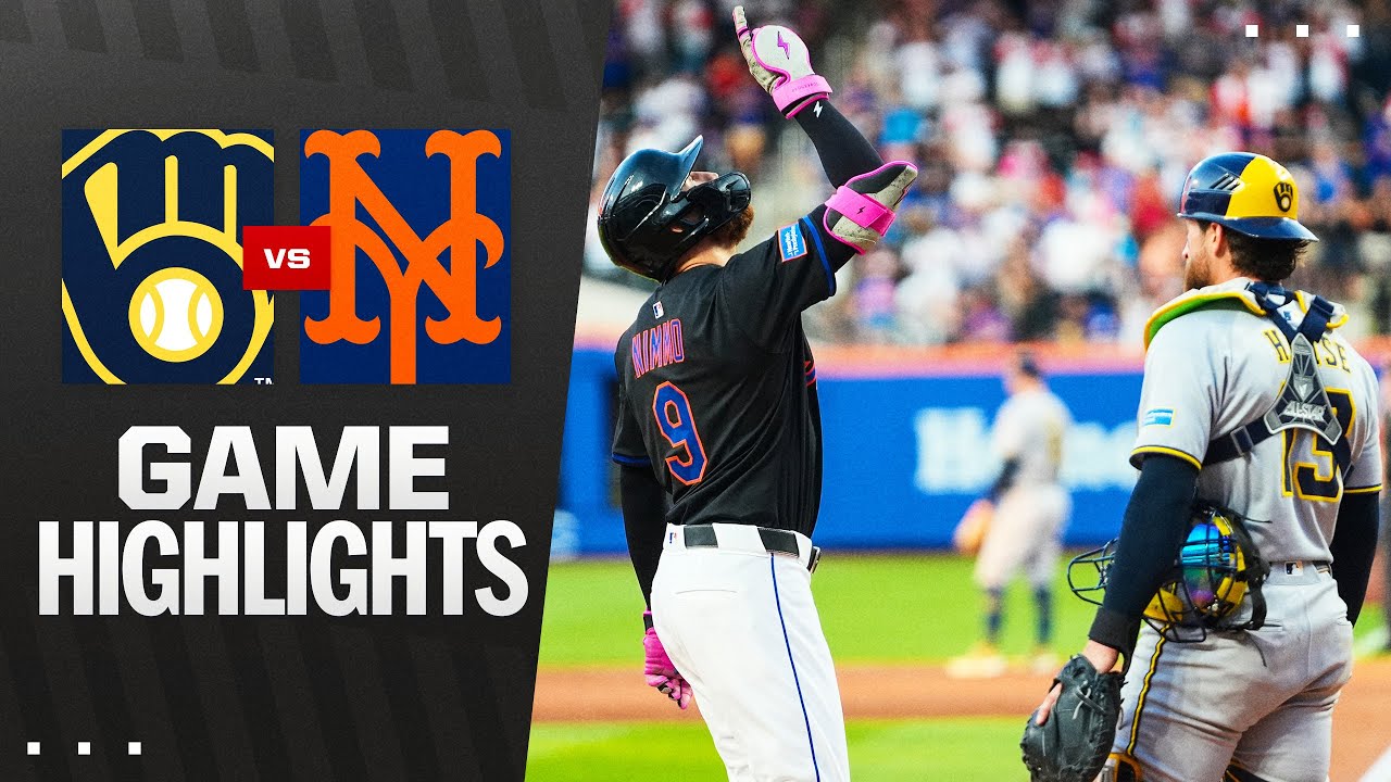 Brewers vs. Mets Game 2 Highlights (7/2/25) | MLB Highlights