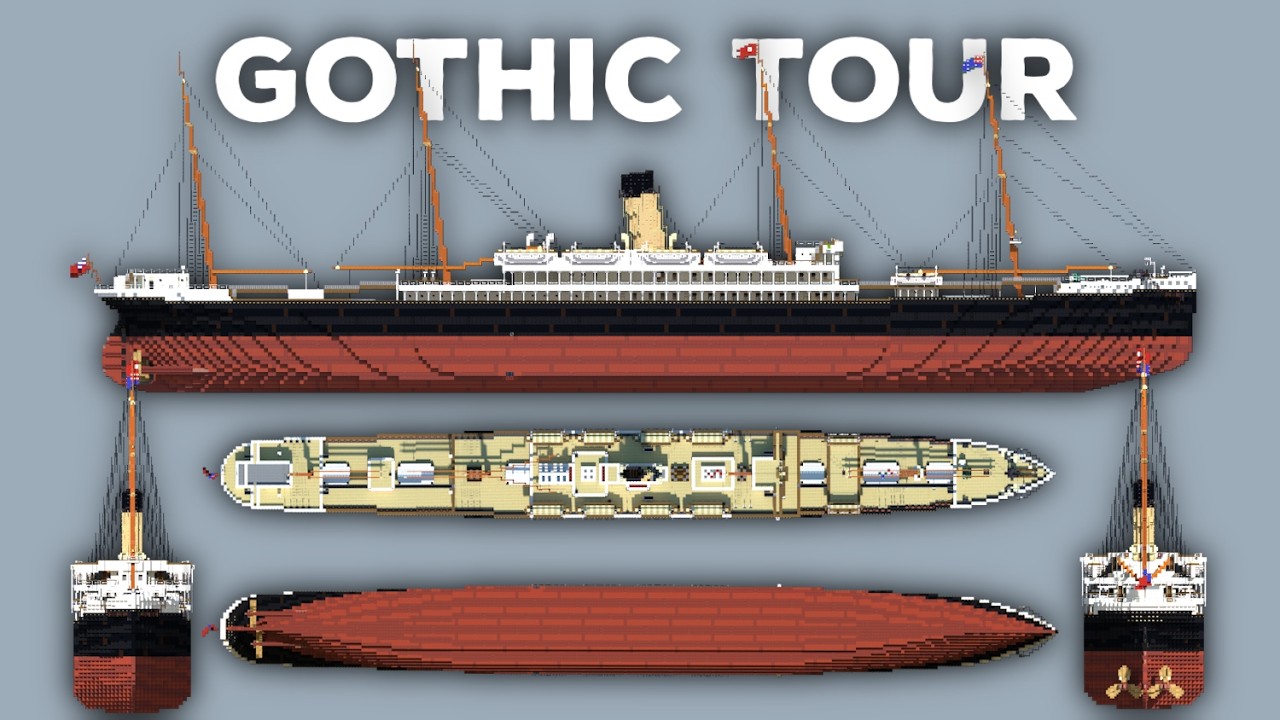 Minecraft: S.S. Gothic 1893 Tour