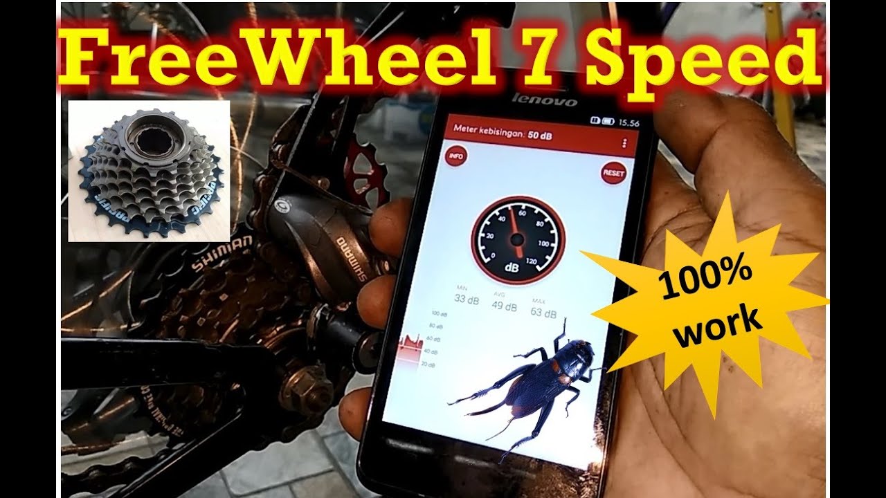 Jangkrik Freewheel, Modifikasi Sprocket Drat Ulir 7 Speed Menjadi Jangkrik #ModifSepeda #Tutorial