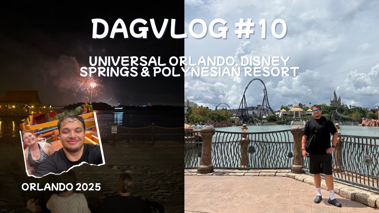 Dagvlog #10 | Orlando 2025: We adopteren een baby-raptor & vuurwerk kijken bij het Polynesian Resort