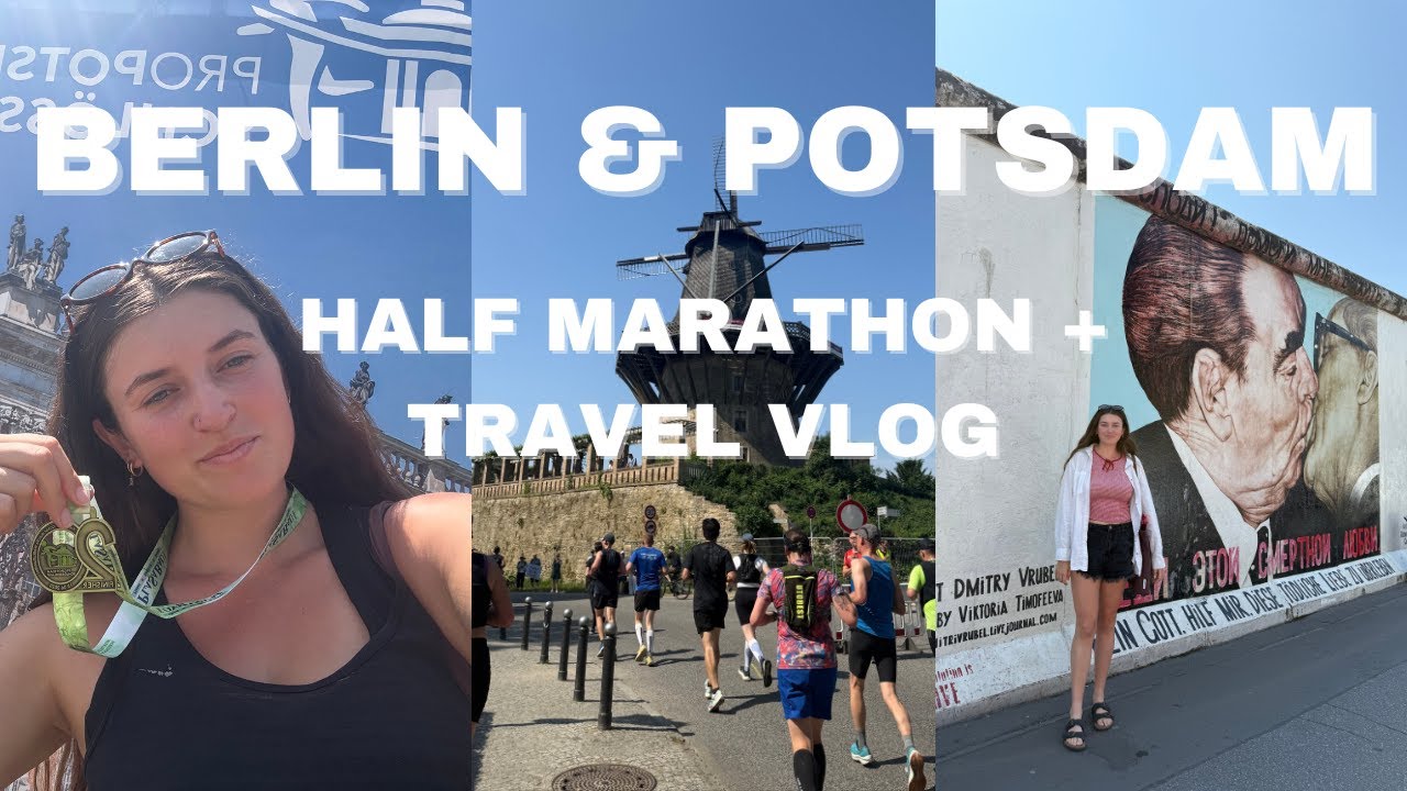 Berlin + Potsdam Half Marathon Vlog