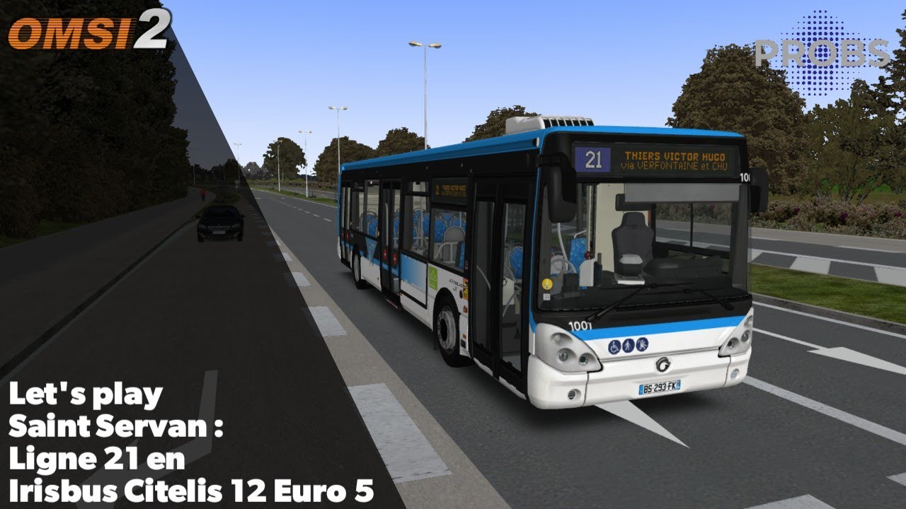 OMSI 2 | Let's Play sur St Servan | Ligne 21 en Irisbus Citelis 12