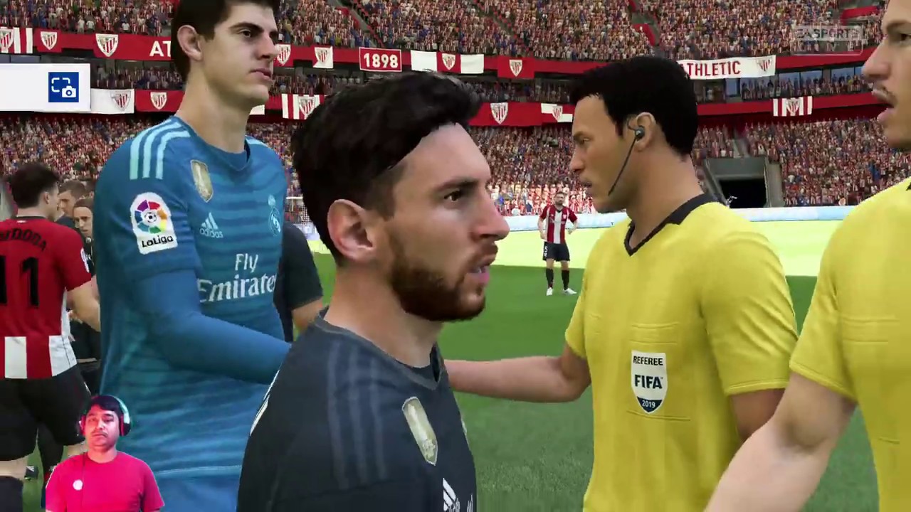 FIFA 19 _ CAREER MODE || ATHLETIC MADRID vs. REAL MADRID || LA LIGA 2018/19 || FULLGAMEPLAY PS4 {FIF