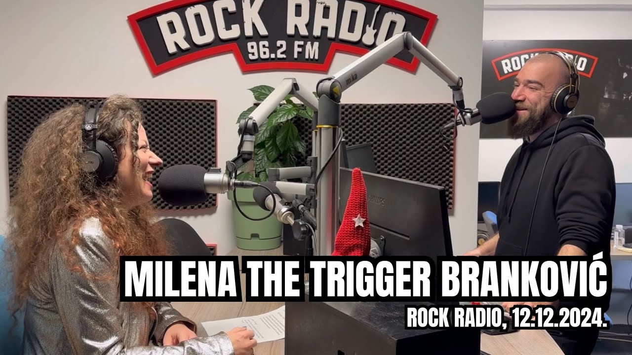Ljubav na prvi ton: MILENA THE TRIGGER BRANKOVIĆ (Rock Radio, 12.12.2024)