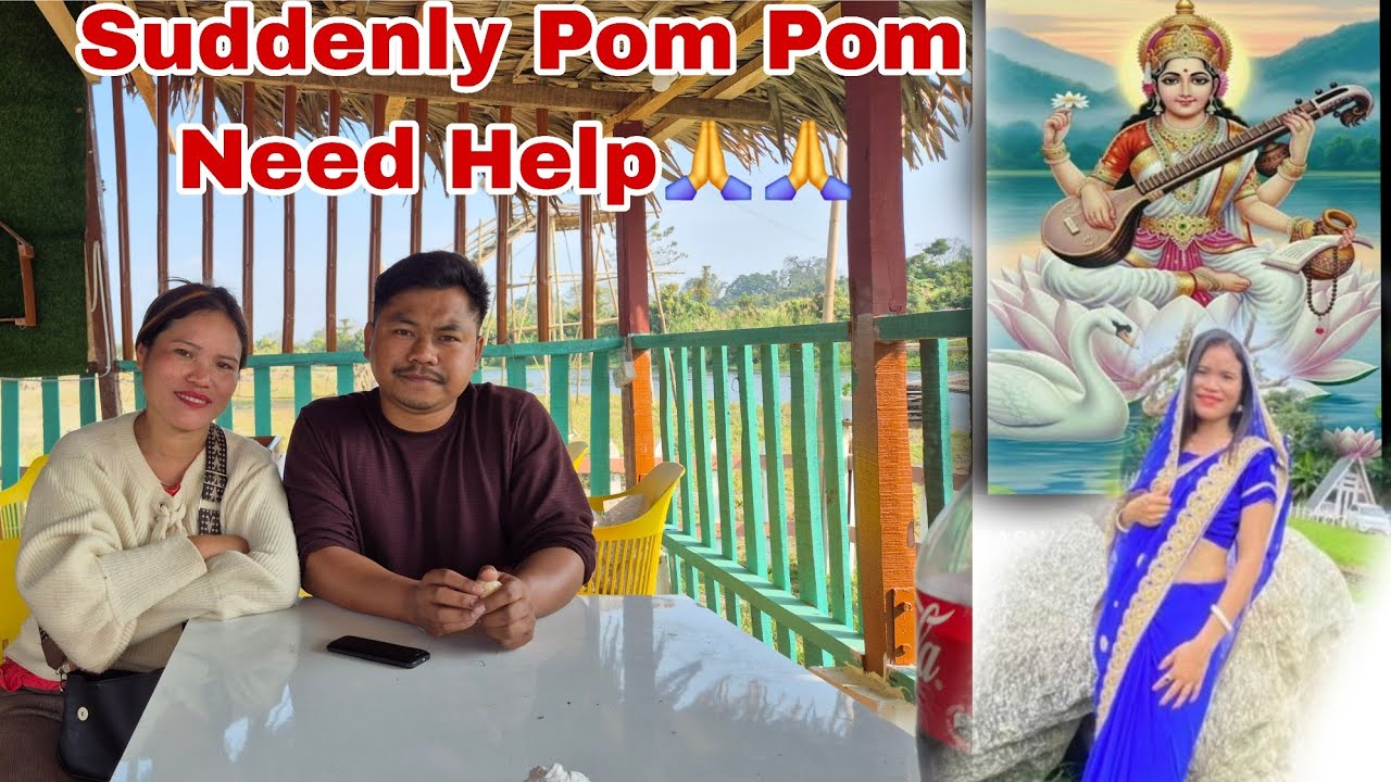 Iss saal saraswati puja cancel🥺// pom pom needs stuff for his resort//#arunachalvlogs 