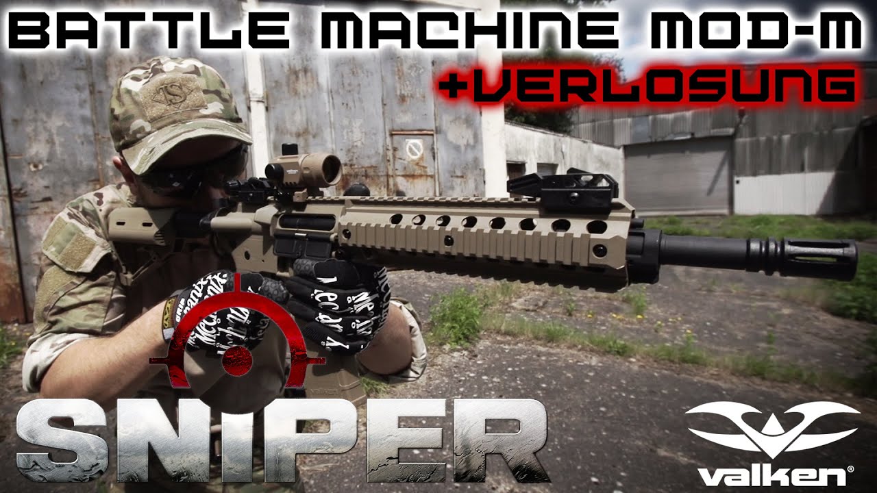 Valken MOD-M Battle Machine AEG Series Review + Verlosung | Sniper-as.de