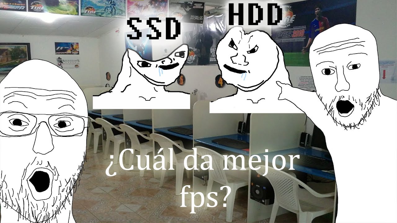 ¿Más FPS con un SSD? - SSD VS HDD EN JUEGOS
