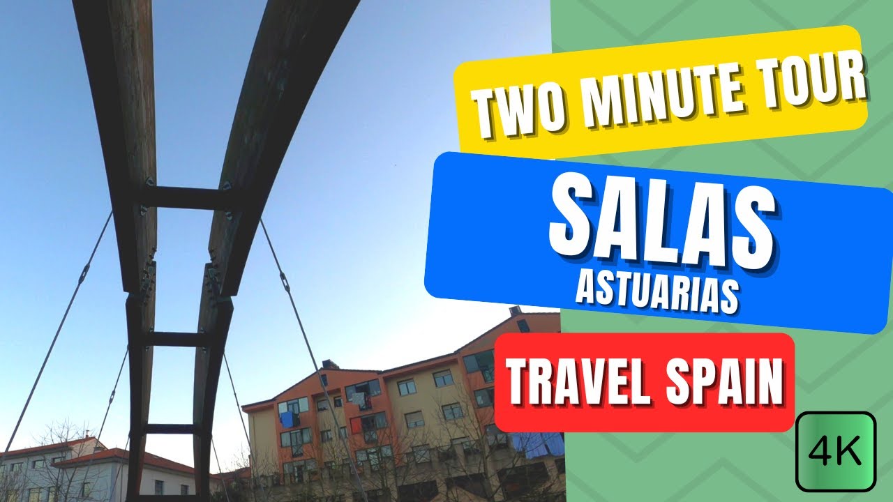Salas Asturias, Travel Spain 4K