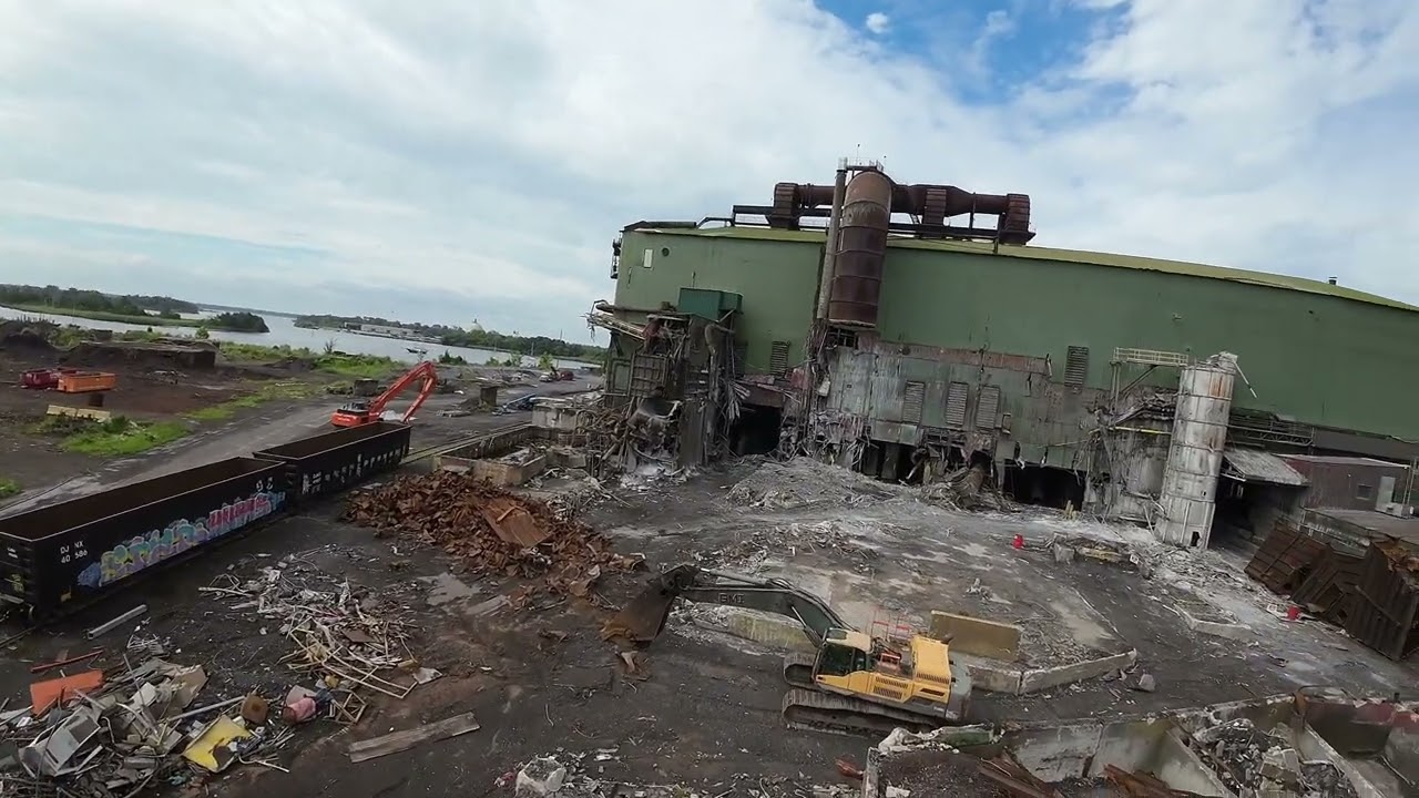 Georgetown SC SteelMill Destruction