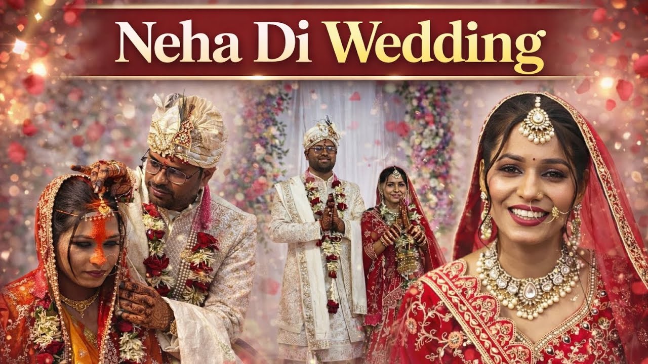 Neha di's wedding 😍❤️