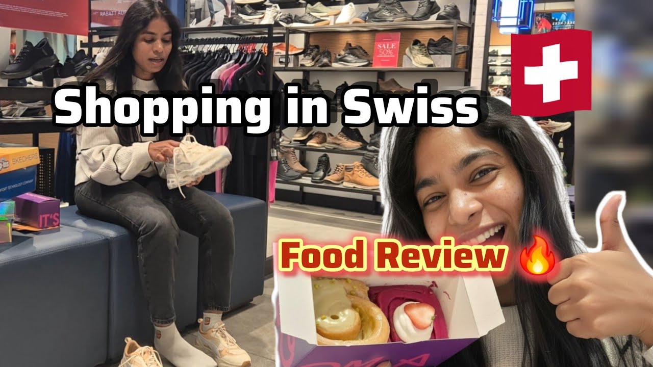 இங்க போனா கண்டிப்பா இந்த Sweet ah try பண்ணி பாருங்க 🥮🍥🔥😋 | Christmas Shopping🌲✨️🎁 | Switzerland 🇨🇭