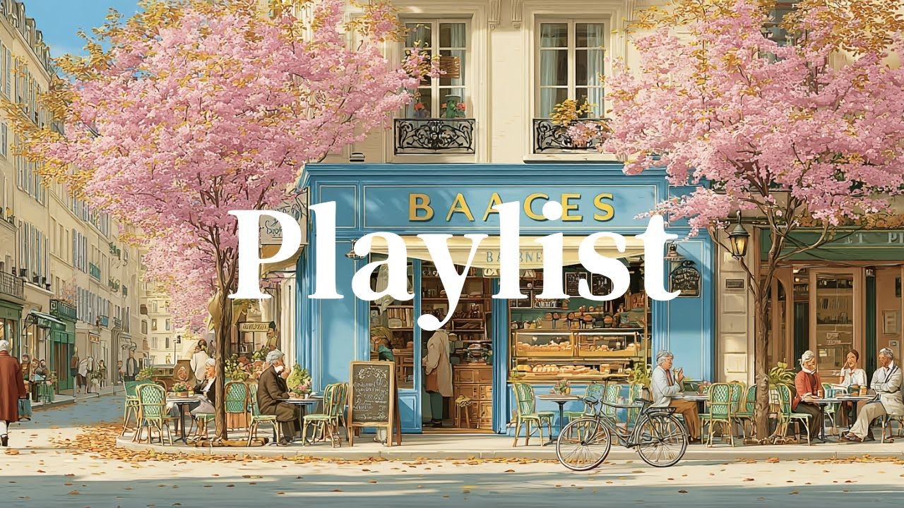 [playlist] 🌸파리는 못 가도, Paris café vibes는 here ✨ lofi · soft pop ✨