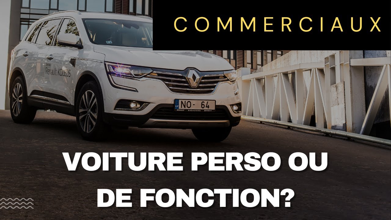 Commerciaux, voiture perso ou de fonction ?