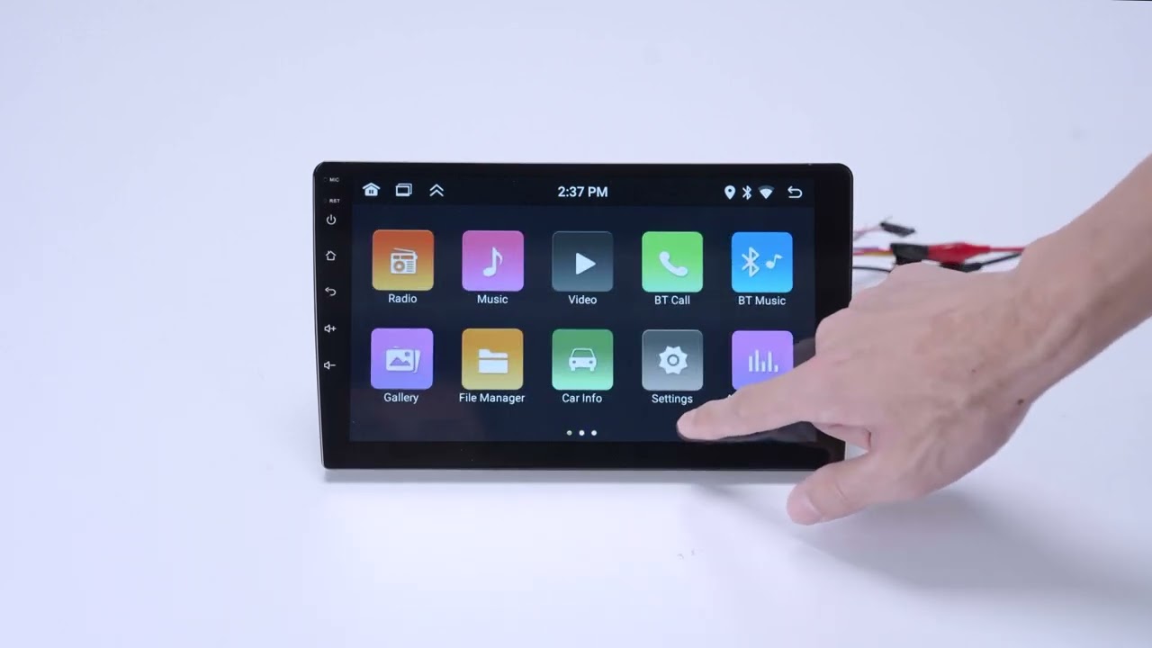 GEARELEC  9 inch  Android 13 Car Radio GPS Navigation with Wireless CarPlay Android Auto