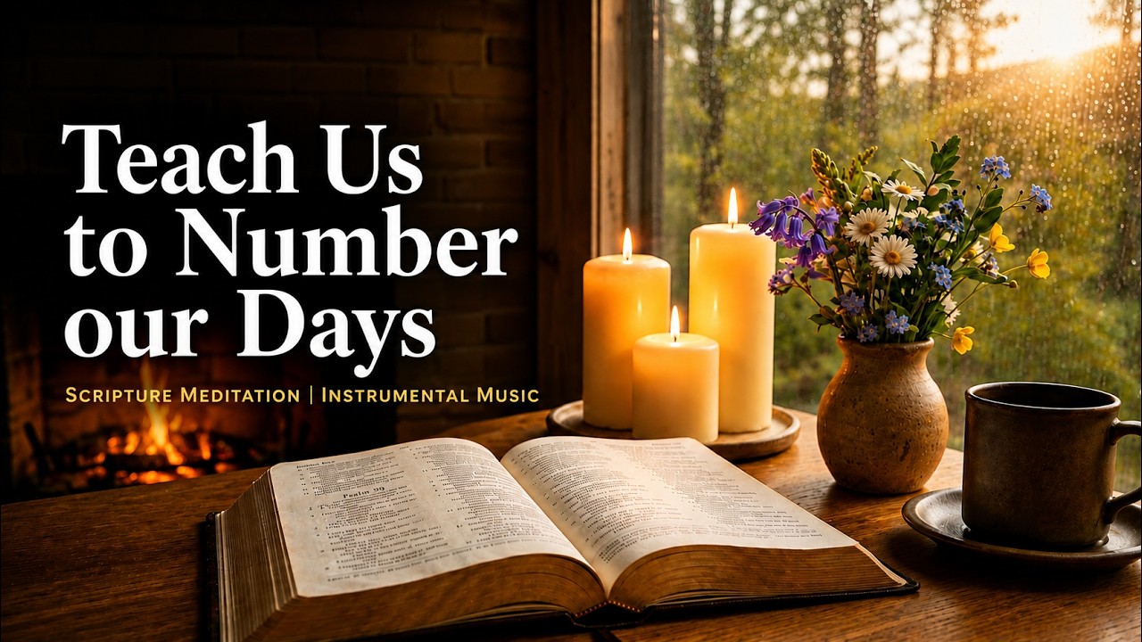 Teach Us to Number Our Days | A Scripture Meditation 🕊️⏳