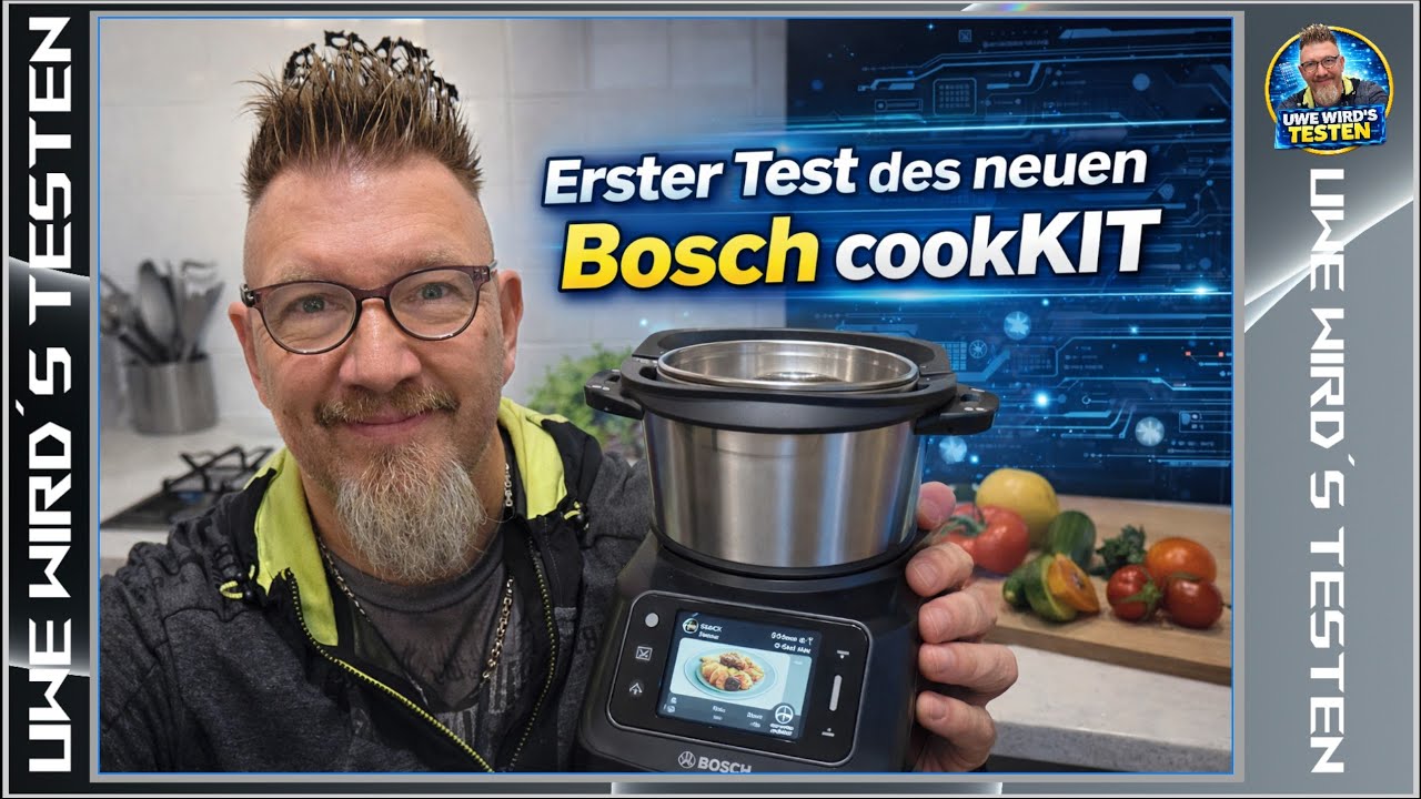 Cookit von Bosch    Unboxing    Men&uuml;    Kochen