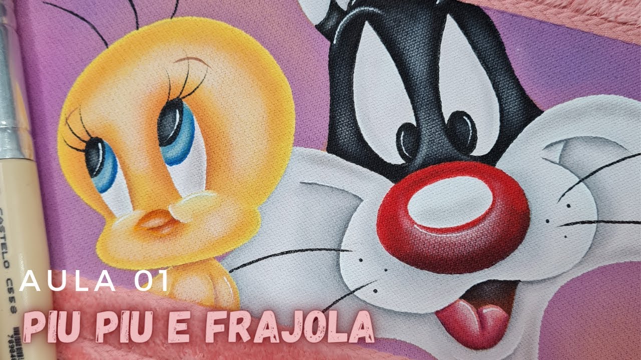 #38 LOONEY TUNES | COMO PINTAR PIU-PIU E FRAJOLA