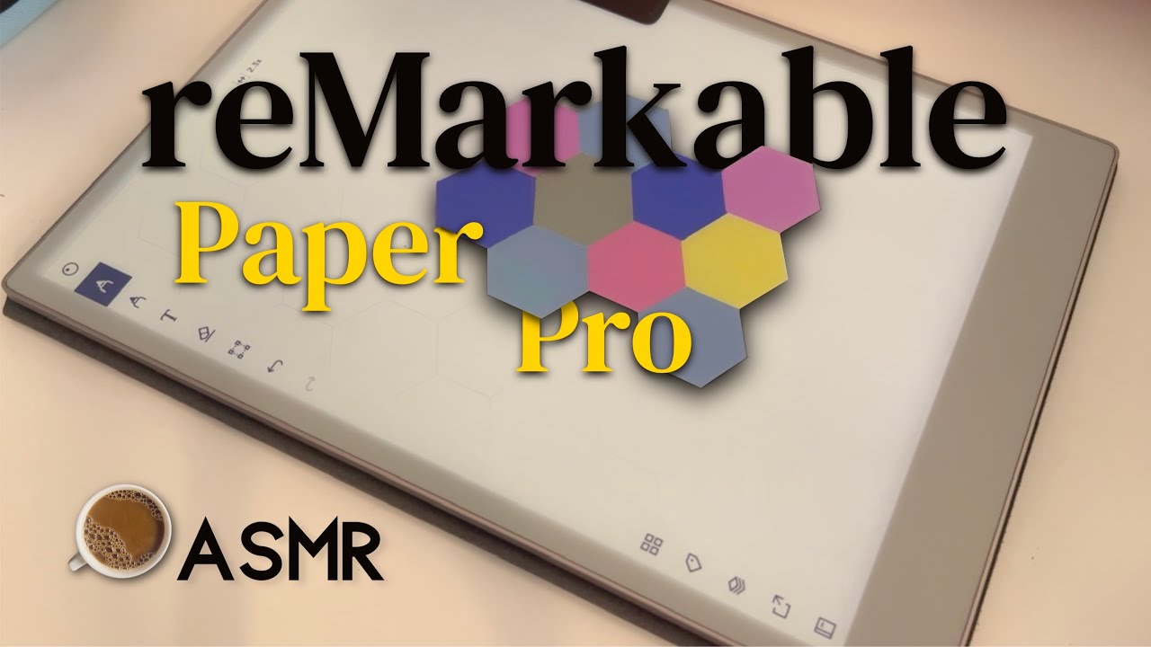 Color With Me on the reMarkable Paper Pro ASMR