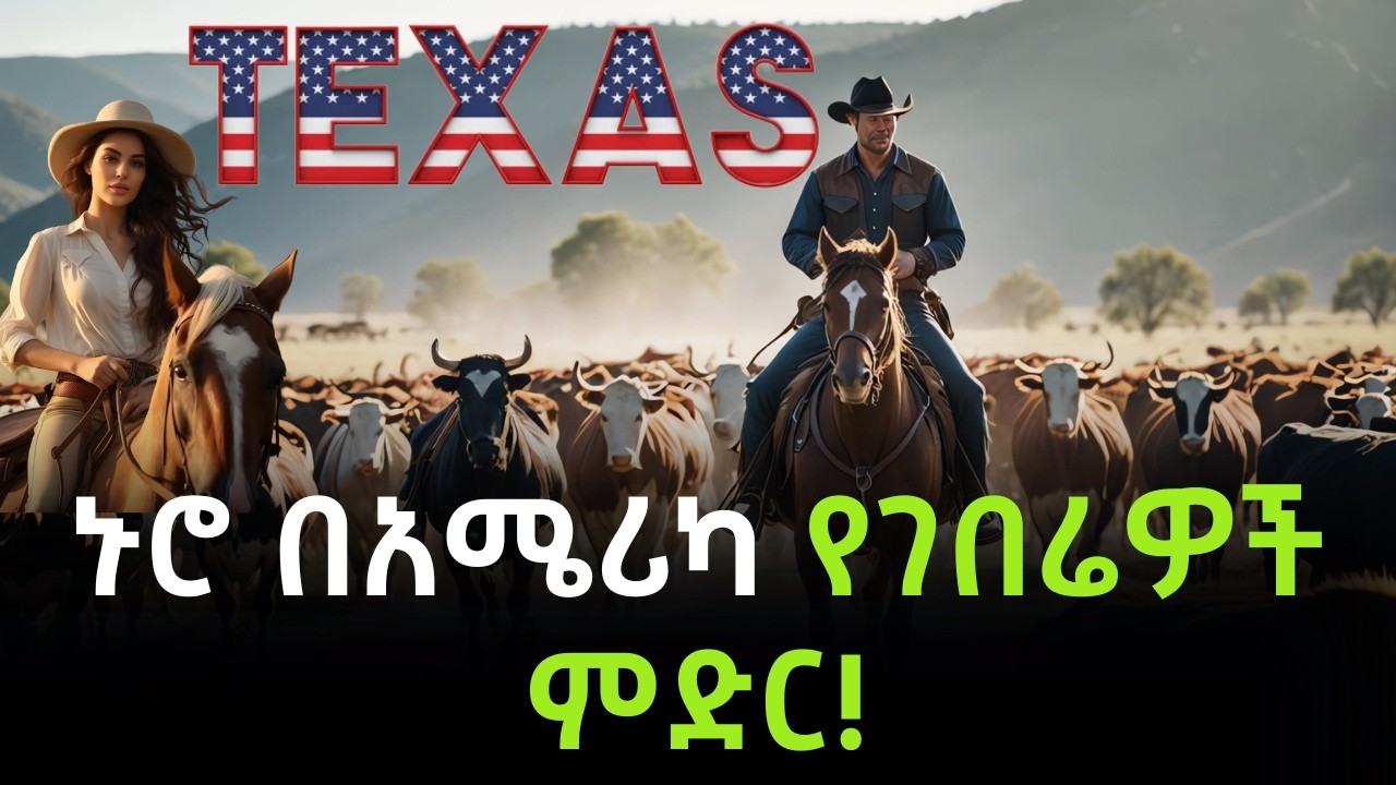EP 58: ቴክሳስ│Texas │የአሜሪካ የጀርባ አጥንት│