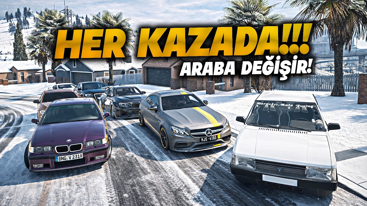 HER KAZADA ARABA DEĞİŞİR #3 | BeamNG.Drive